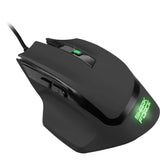 Sharkoon shark force ii gaming mus (sort, 400 - 4200 dpi, flerfarvede LED'er)