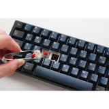Ducky one 3 pro mini rgb mekanisk gaming-tastatur (sort, us-layout (qwerty), cherry mx2a brown, 60%, rgb led, double-shot pbt, quack mekanik, hot swap)