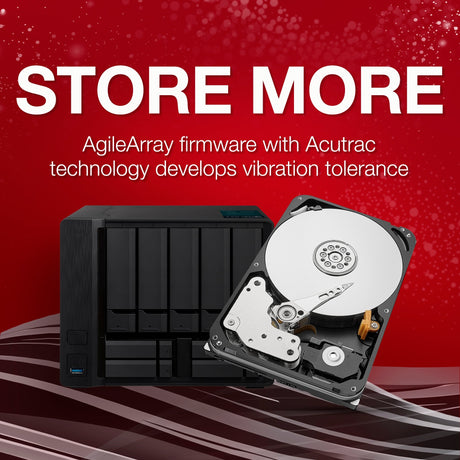 Seagate ironwolf pro 4 TB harddisk (ST4000NT001, SATA 600, 24 7)