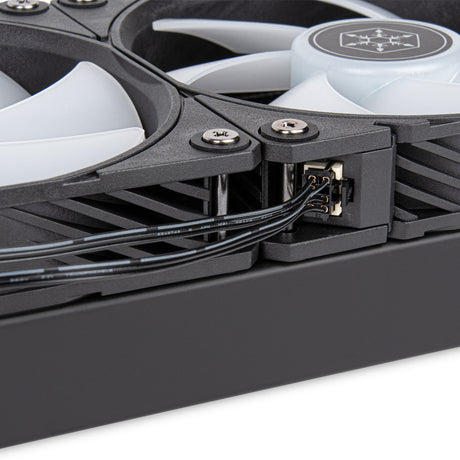 Silverstone icemyst 360 pro vandkøling (sort, 4-benet PWM)