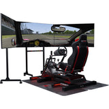Næste niveau racing GT banesimulator cockpit racing simulator (sort)