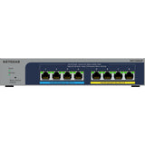 Netgear 8-ports multi-gigabit (2.5G) ultra60 poe++ ethernet plus switch ms108eup (grå)