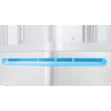 Asus Prime Ap202 Midi Tower-hus (hvid | 2x USB-A | 1x USB-C | RGB | hærdet glas)