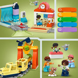 Lego Duplo Town 10428 stort interaktivt kvartertog