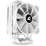 Sharkoon a50 rgb cpu køler (hvid, 4-benet pwm blæserstik)