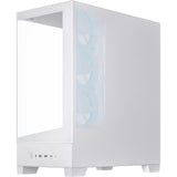 Asus a31 plus midi tårnhus (hvid | 2x USB-A | 2x USB-C | hærdet glas)