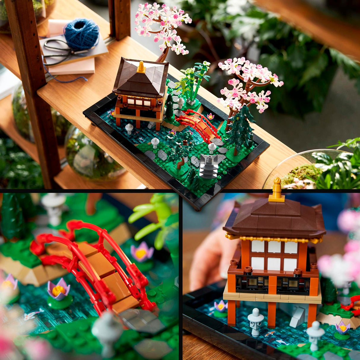 Lego ikoner beroligende have botanisk mindfulness byggesæt til voksne - 10315