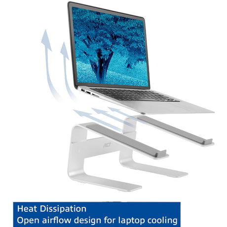 Act connectivity laptop stativ aluminium (aluminium)