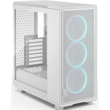 Fractal design epoke rgb midi tårnhus (hvid | 2x usb-a | 1x usb-c | rgb | hærdet glas)