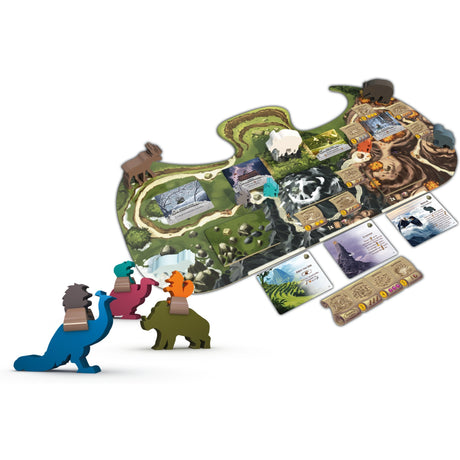 White goblin spil everdell: spirecrest brætspil (hollandsk, ekspansion, 1 - 4 spillere, 60 minutter, fra 10 år)