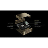 Nvidia® DGX Spark Founders Edition pc-system (Guld | NVIDIA GB10 Superchip | NVIDIA Blackwell | 128 GB | 4 TB SSD)