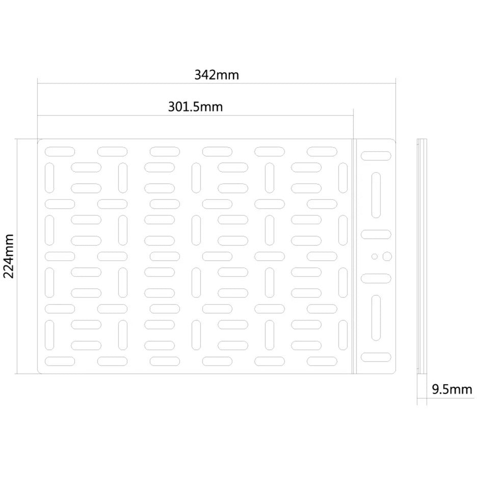 Neomounts ns-mpm100 medieafspiller holder mount (sort)