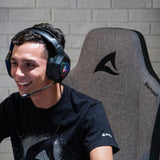 Sharkoon skiller sgs40 gaming stol (grå sort)