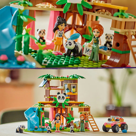 Lego ® friends the panda shelter, byggesæt, legetøj - 42648