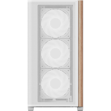 Aerocool b301a mini tårnhus (hvid | 1x USB-A | 1x USB-C | RGB)