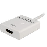 Delock mini displayport > hdmi-adapter (hvid, 0,2 meter, 4k)