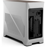 Fractal design æra 2 sølv mini tårnhus (sølv | 2x USB-A | 1x USB-C)