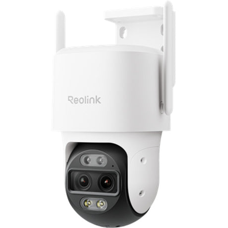 Reolink 4K udendørskamera med to objektiver - 2,4 5 GHz WiFi - automatisk zoomsporing - panorering - AI-videosøgning - Trackmix-serien W760