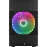 Aerocool atomic v2 mini tårnhus (sort | 2x USB-A | vindue)