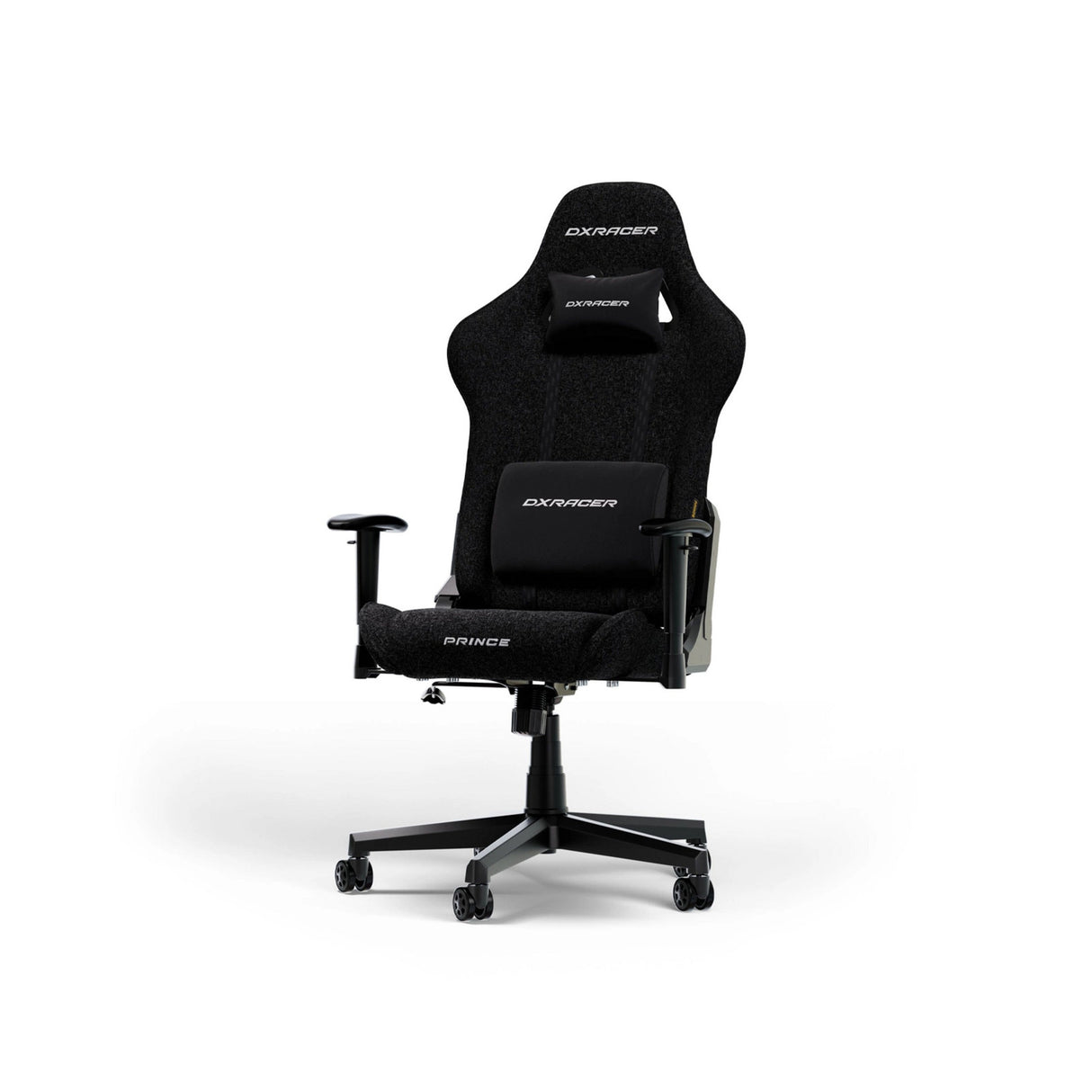 Dxracer prince l gaming stol i sort stof (sort)