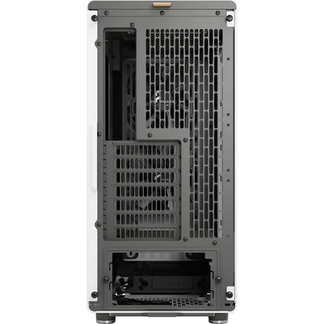 Fractal design nord midi tårnhus (hvid træfarve | 2x USB-A | 1x USB-C | hærdet glas)