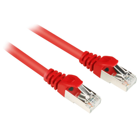 Sharkoon netværkskabel SFTP, RJ-45 med Cat.6 (rød, 1,5 meter)