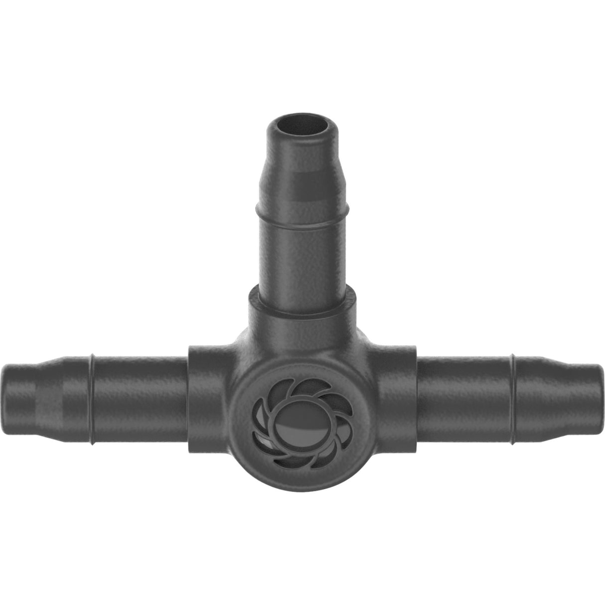 Gardena T-stykke 4,6 mm (3 16 ) tilslutning (mørkegrå, 10 stk.)