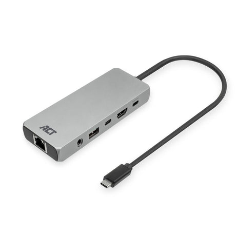 Docking station act ac7095 grå