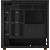 Fractal design nord xl midi tårnhus (sort træfarve | 2x USB-A | 1x USB-C)