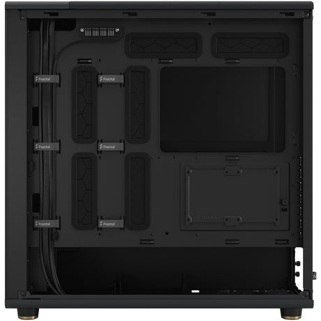 Fractal design nord xl midi tårnhus (sort træfarve | 2x USB-A | 1x USB-C)