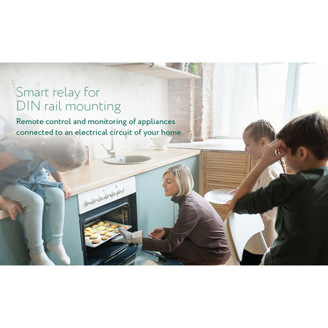 Frient smart din relæ relæ (lys grå, zigbee)