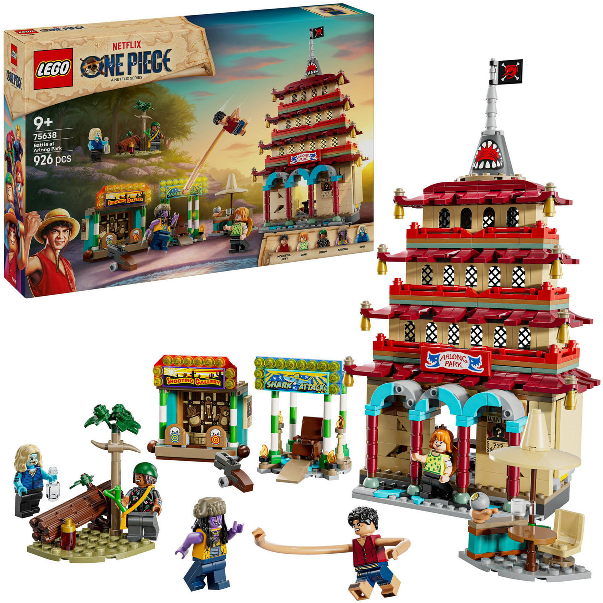 Lego ® one piece the battle at arlong park byggesæt - 75638