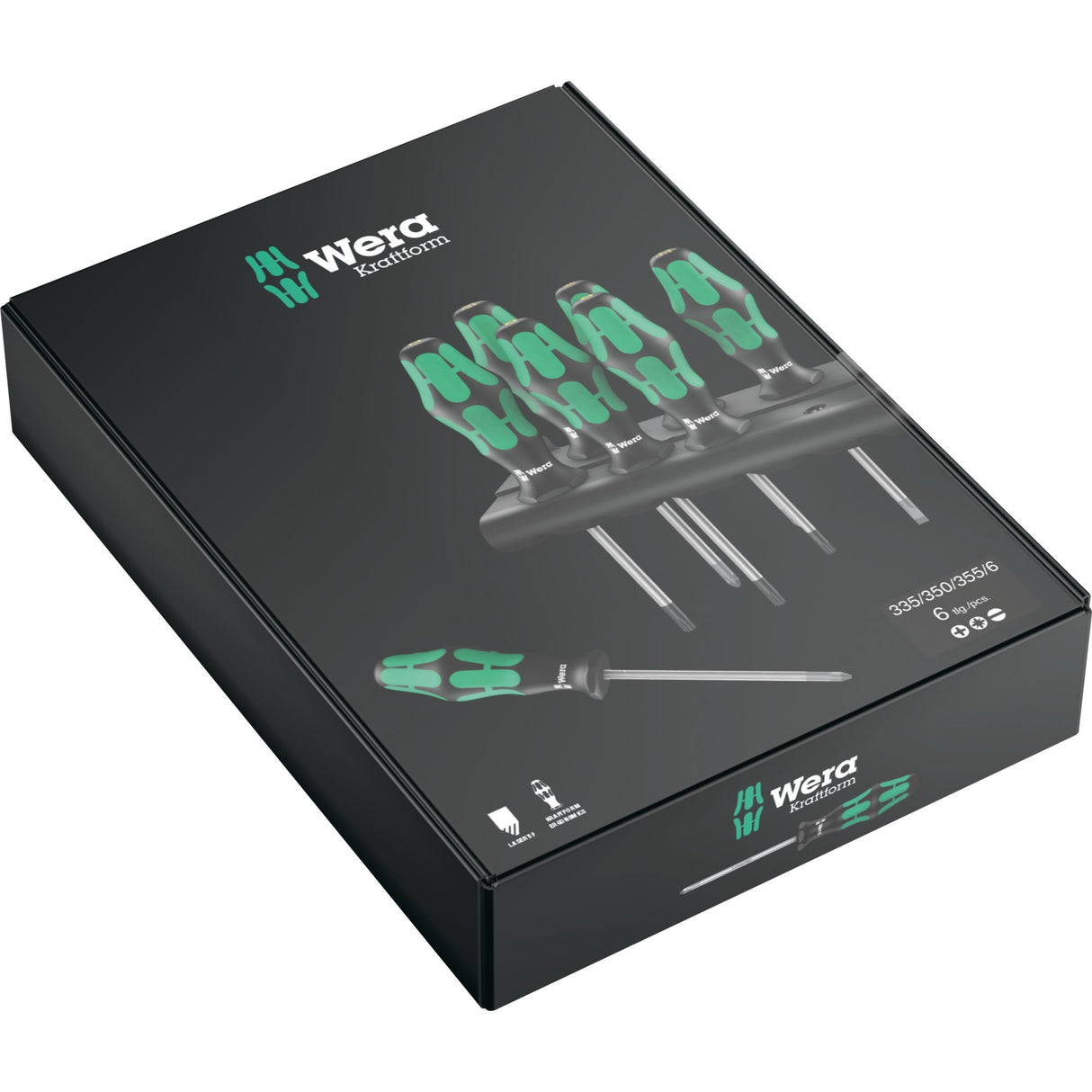 Wera 335 350 355 6 skruetrækkersæt (6-delt)