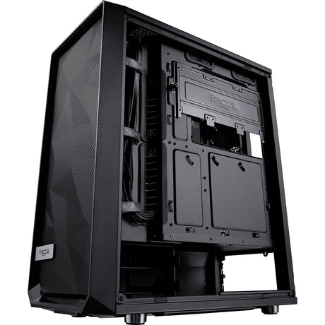 Fractal design meshify c midi tårnhus (sort | 2x USB-A | hærdet glas)