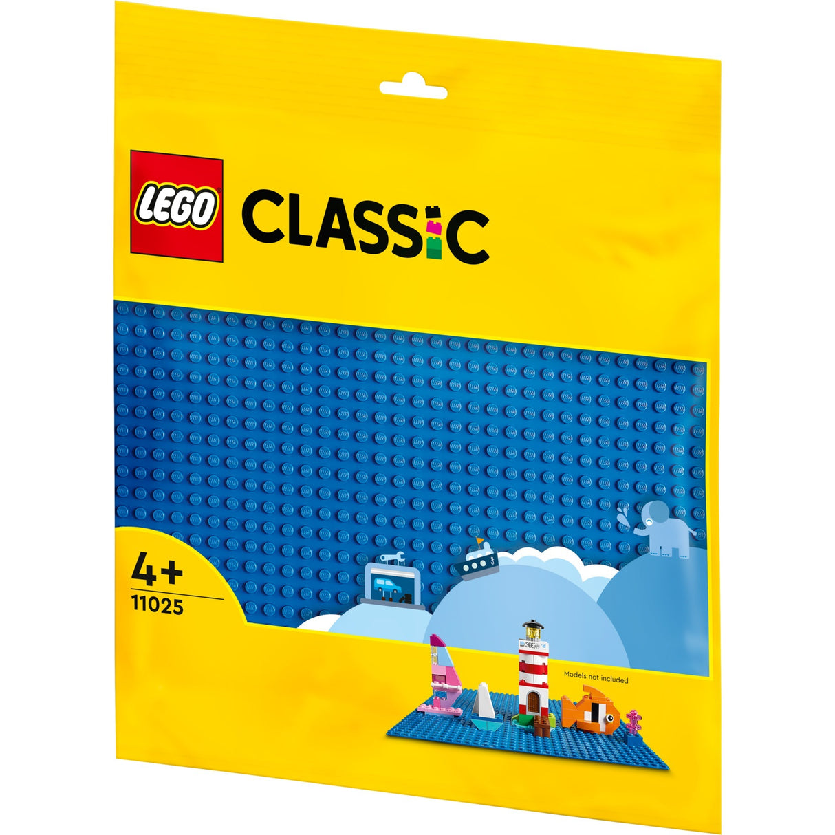 Lego klassisk blå byggeplade - 11025
