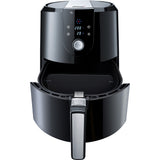 Steba HF 5000 XL varmluftsfrituregryde (sort rustfrit stål, 5,2 liter)