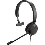 Jabra Evolve 30 II UC Mono On-Ear Headset (sort)
