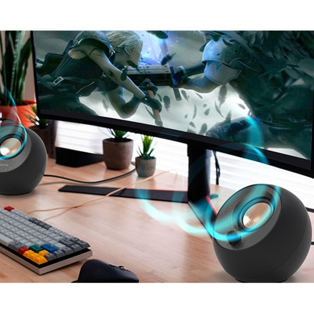 Creative Pebble PC-højttaler (sort, USB)