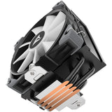 Sharkoon a40 rgb cpu køler (sort, 4-benet pwm blæserstik)