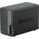Synology diskstation ds225+ nas (sort, 1x 1GB LAN, 1x 2,5GB LAN, 2x USB 3.2 gen 1)