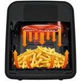 Tefal easy fry ovngrill mini bageovn (sort)
