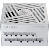 Seasonic focus-gx-850-v4 atx3.0 modulær 850 watt strømforsyning (hvid, 1x 12vhpwr, 3x pcie)