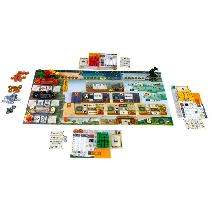 999spil 999 spil Himejis hvide slot brætspil (hollandsk, 1 - 4 spillere, 80 minutter, fra 12 år)