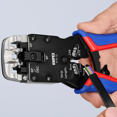 Knipex 975112 krympetang til westernstik - 200mm