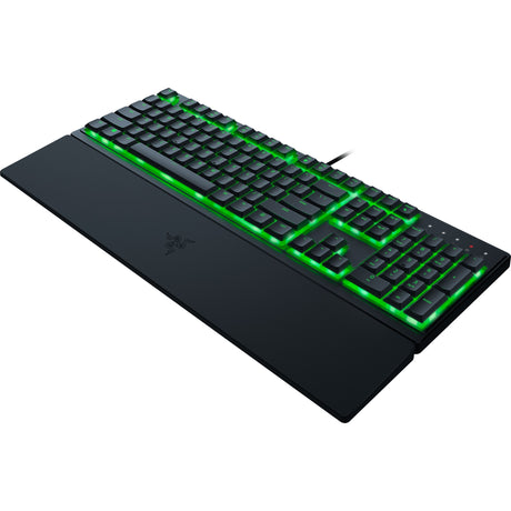 Razer Ornata V3 x lavprofil RGB-gamingtastatur (sort, amerikansk layout (QWERTY), membran, 100 %)