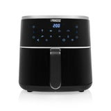 Princess 182238 digital airfryer 4l varmluftsfrituregryde (sort, 4 liter | varmluft | justerbar airfryer-stativ | BPA-fri)