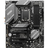 MSI B760 Gaming Plus Wi-Fi Socket 1700 bundkort (grå sort, RAID, 2,5 GB LAN, Wi-Fi 6e, BT, lyd, ATX)