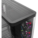 Xyz PC Gear Quantum Pro Midi Tower Case (sort | Vindue)