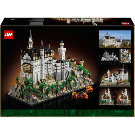 Lego ® arkitektur Neuschwanstein Slot samlingssæt - 21063