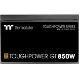 Thermaltake toughpower gt modulær 850 watt strømforsyning (sort, 4x pcie)